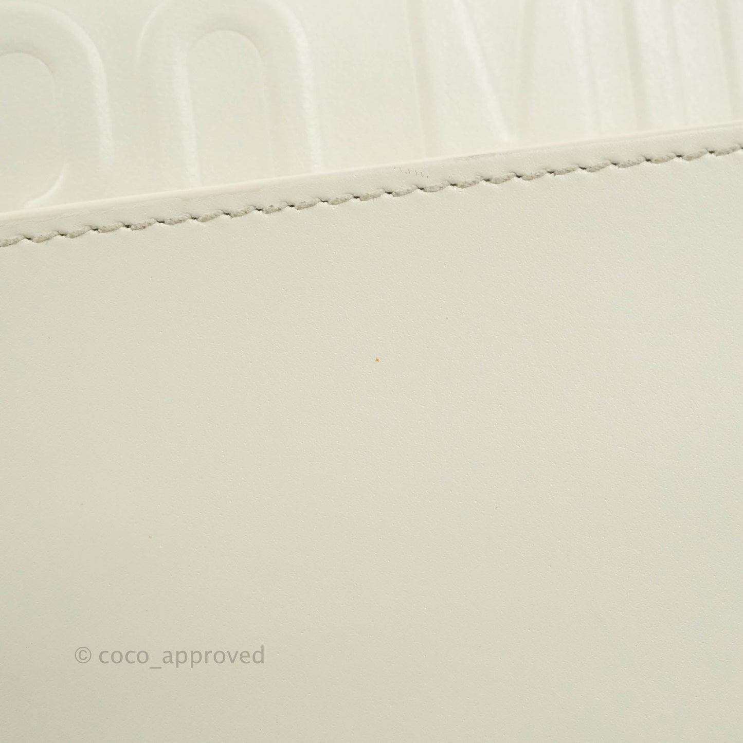 Dior Medium Bobby Bag Off White Calfskin Gold Hardware