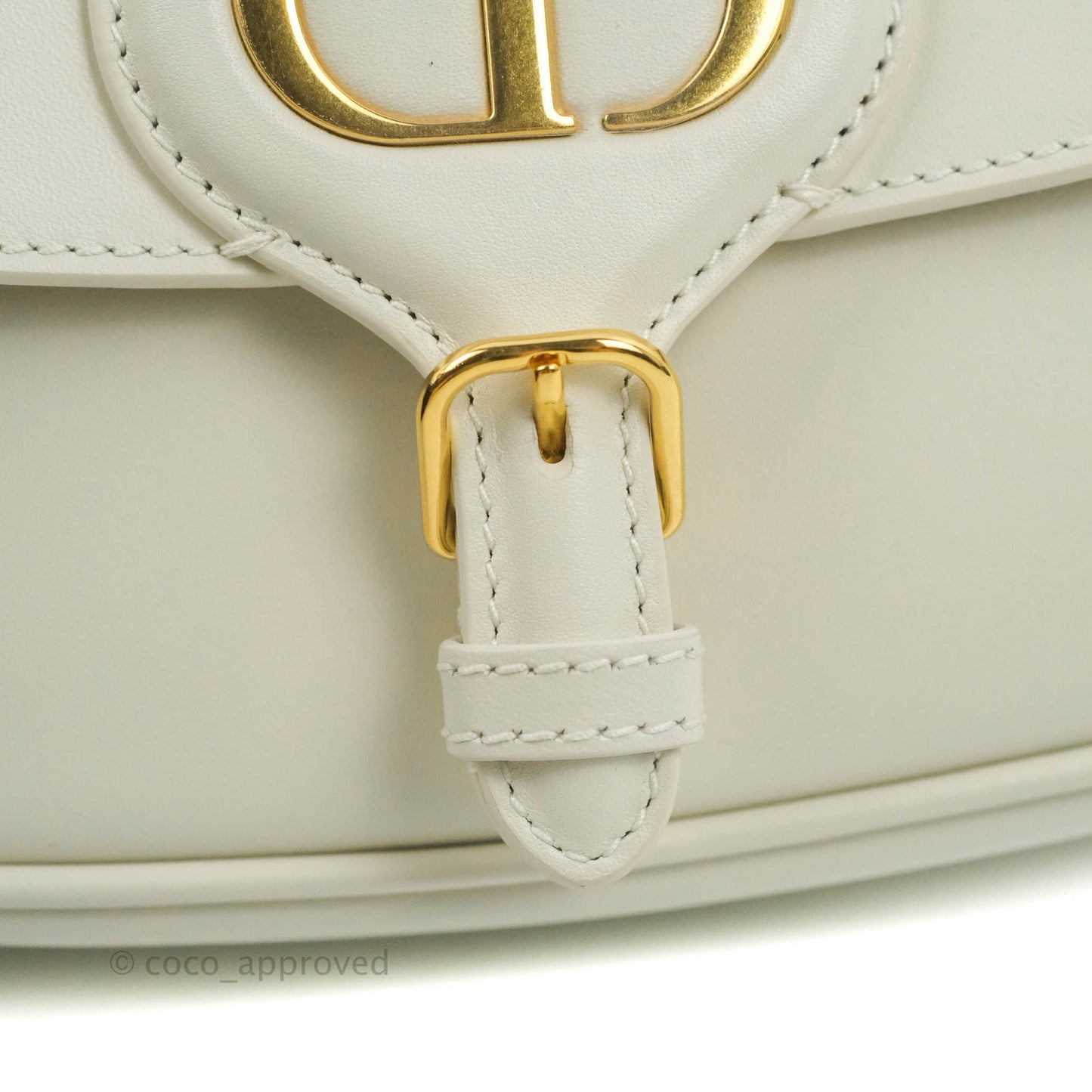 Dior Bobby East-West Bag Calfskin White