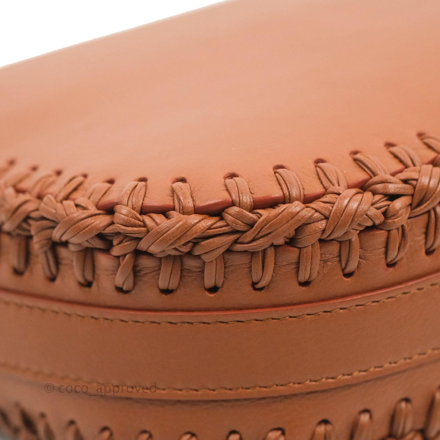 Dior Medium Whipstitched Bobby Bag Brown Grained Calfskin Gold Hardware