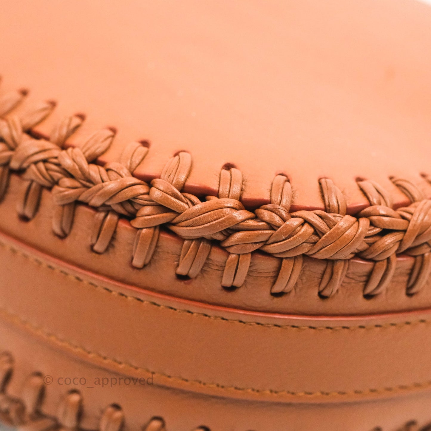Dior Medium Whipstitched Bobby Bag Brown Grained Calfskin Gold Hardware