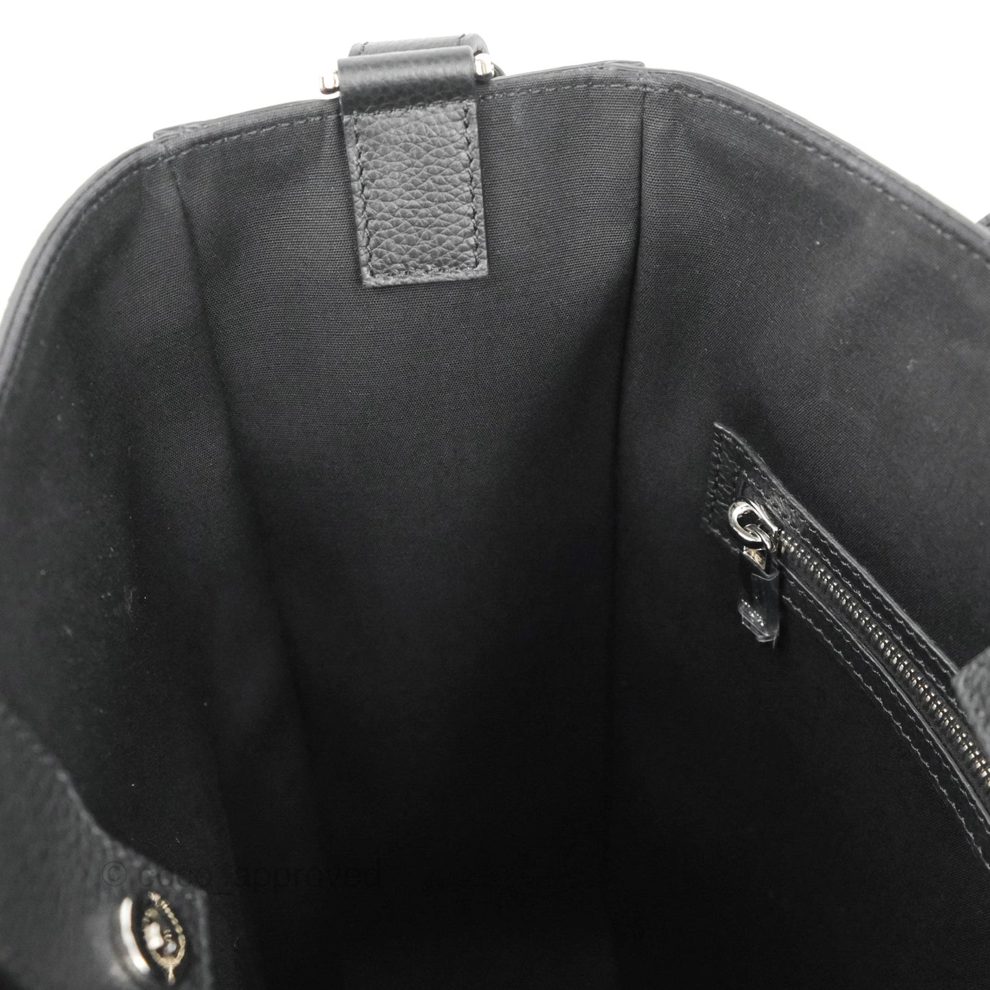 Dior Men's Saddle Tote Bag with Shoulder Strap Black Grained Leather