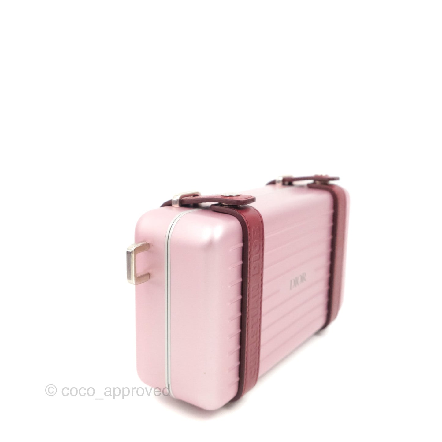 Dior x Rimowa Aluminum Personal Clutch Rose