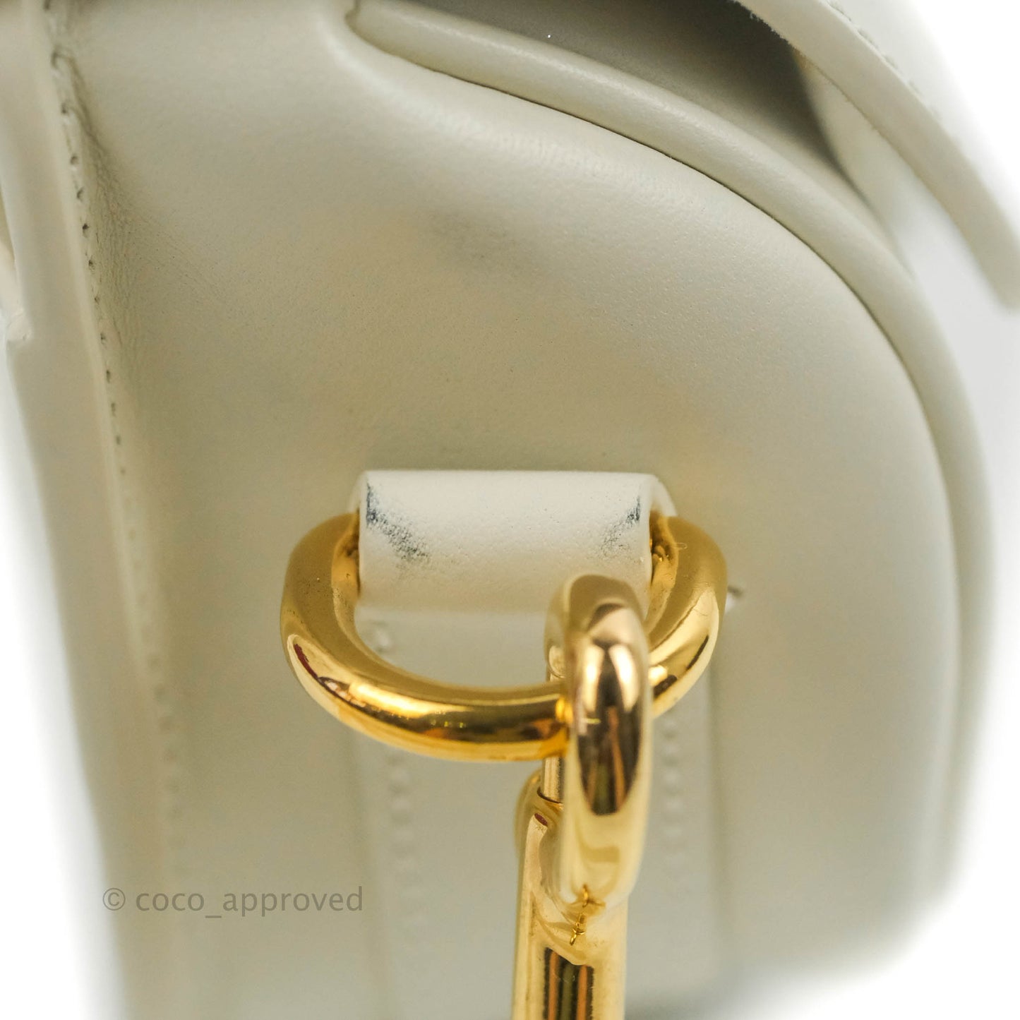 Dior Bobby East-West Bag Calfskin White