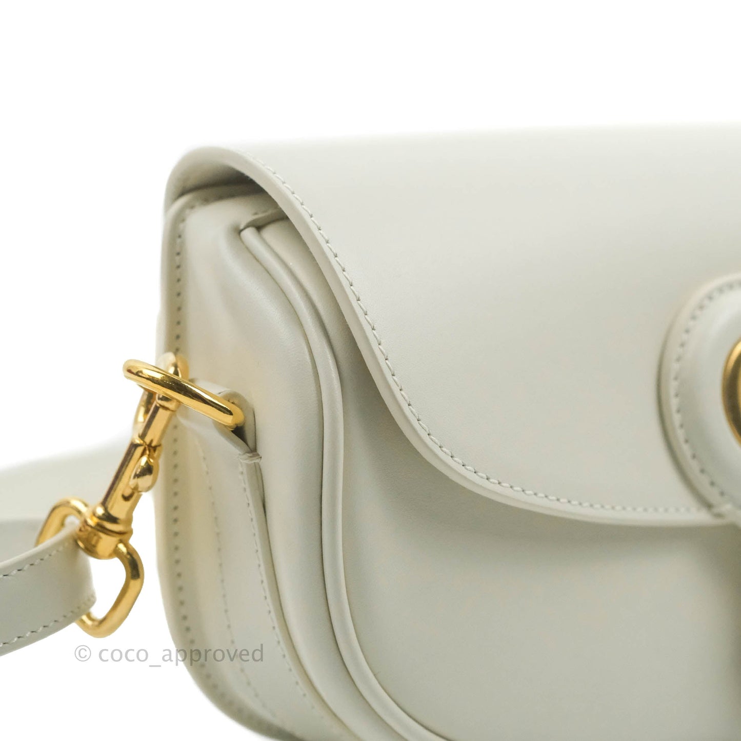 Dior Bobby East-West Bag Calfskin White