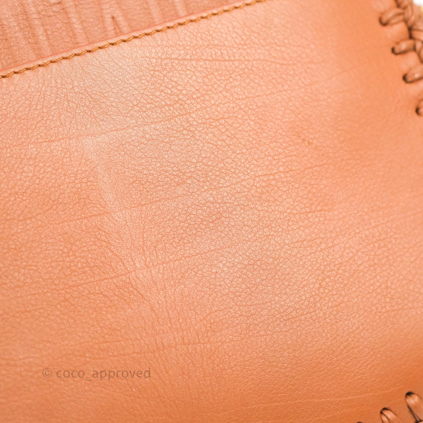 Dior Medium Whipstitched Bobby Bag Brown Grained Calfskin Gold Hardware