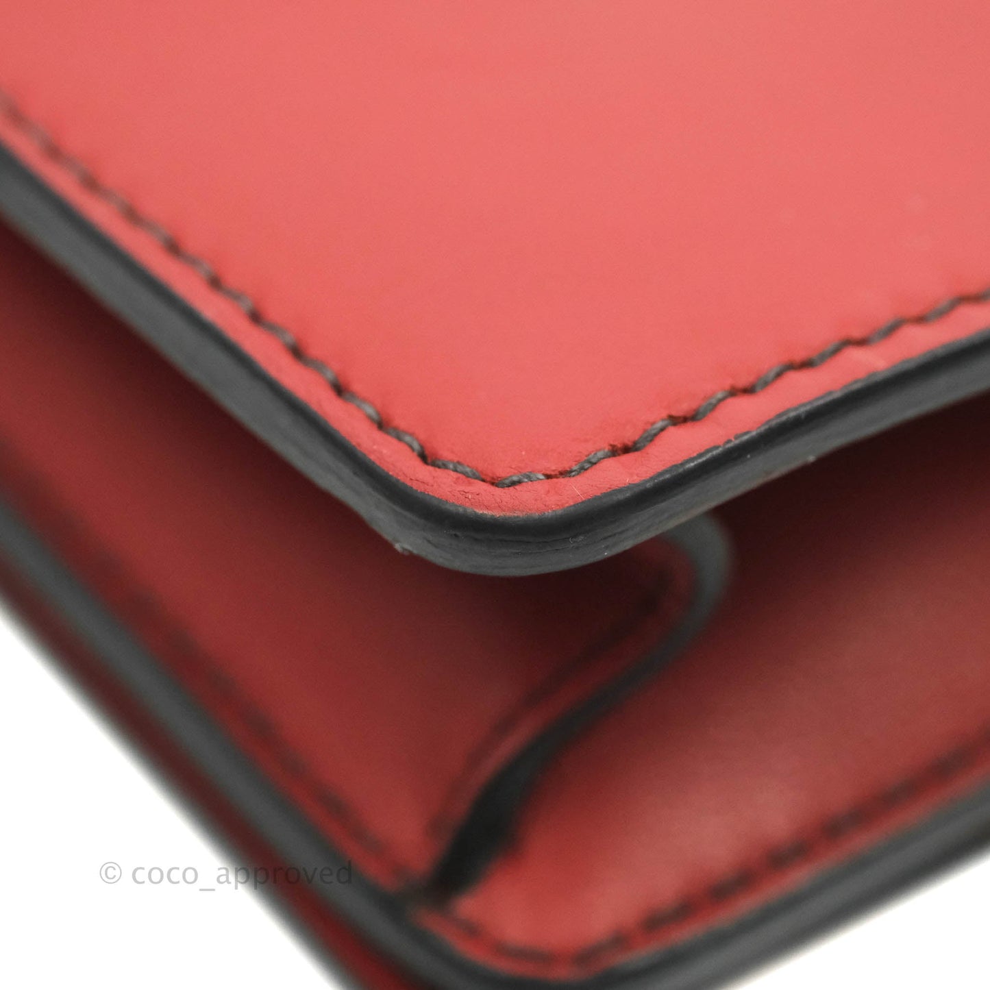 Christian Dior J'Adior Chain Flap Bag Red Calfskin