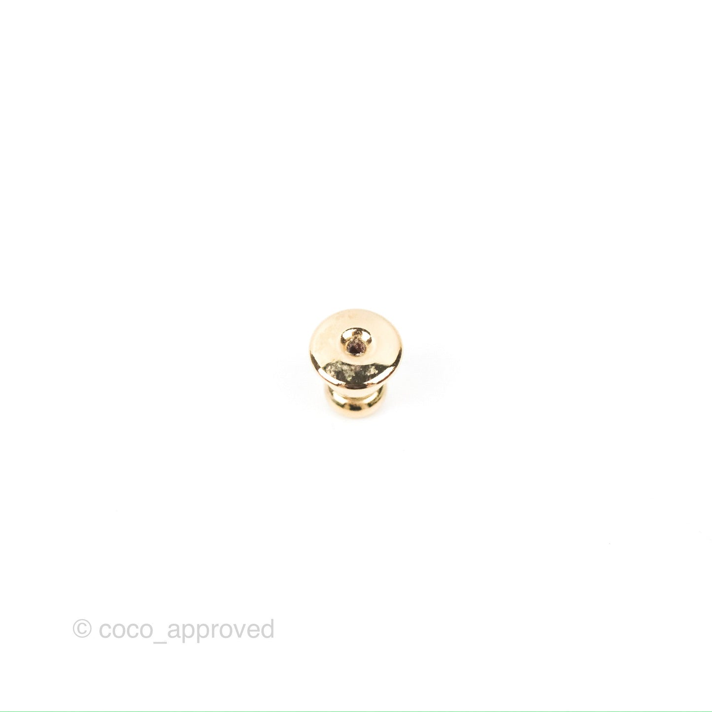 Christian Dior Clair D Lune Earrings Crystal Gold Tone