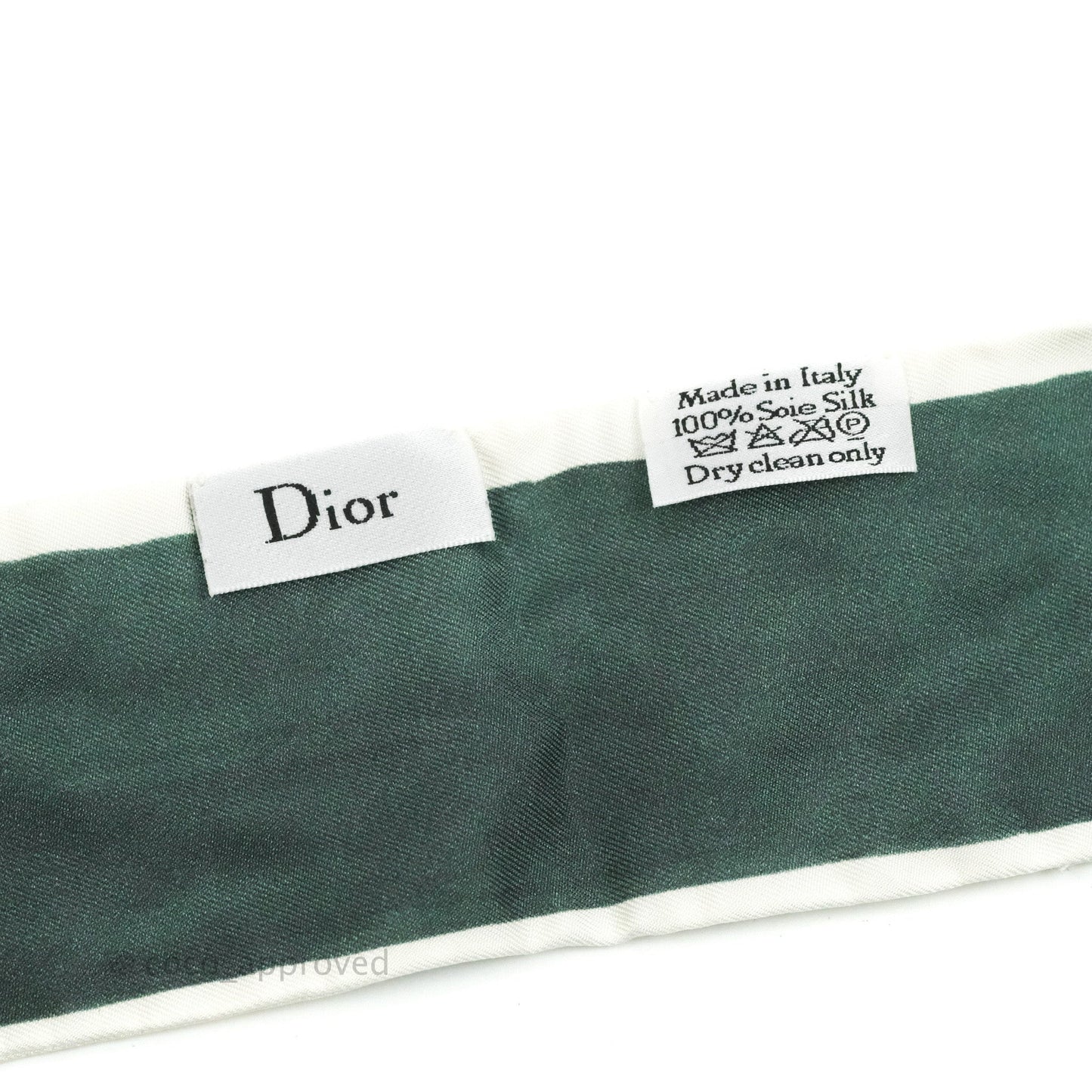 Christian Dior Karma Mitzah Silk Twilly