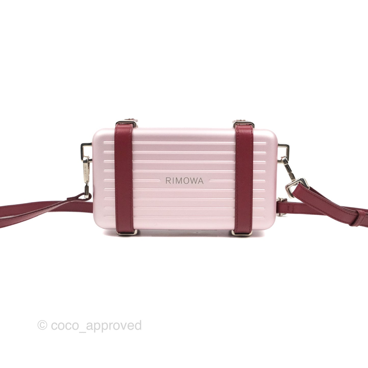 Dior x Rimowa Aluminum Personal Clutch Rose