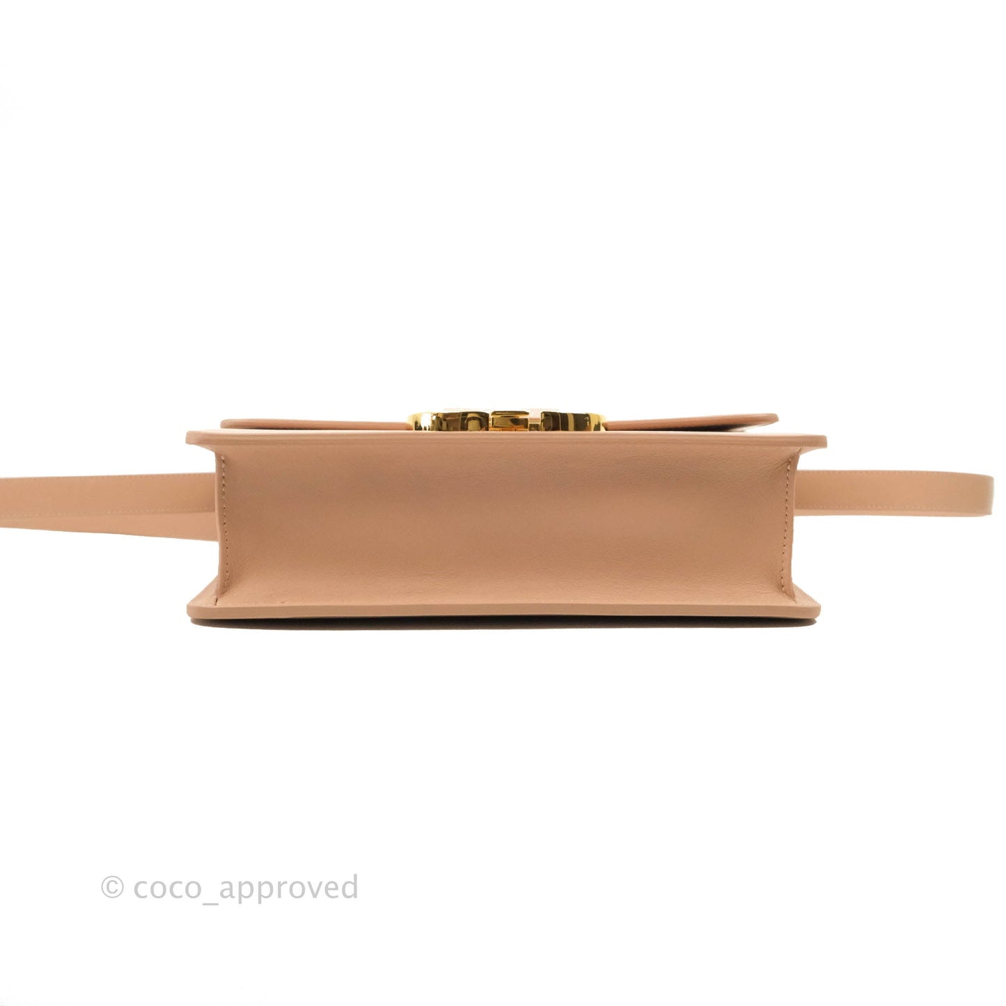 Christian Dior 30 Montaigne Bag Rose Beige Calfskin Gold Hardware