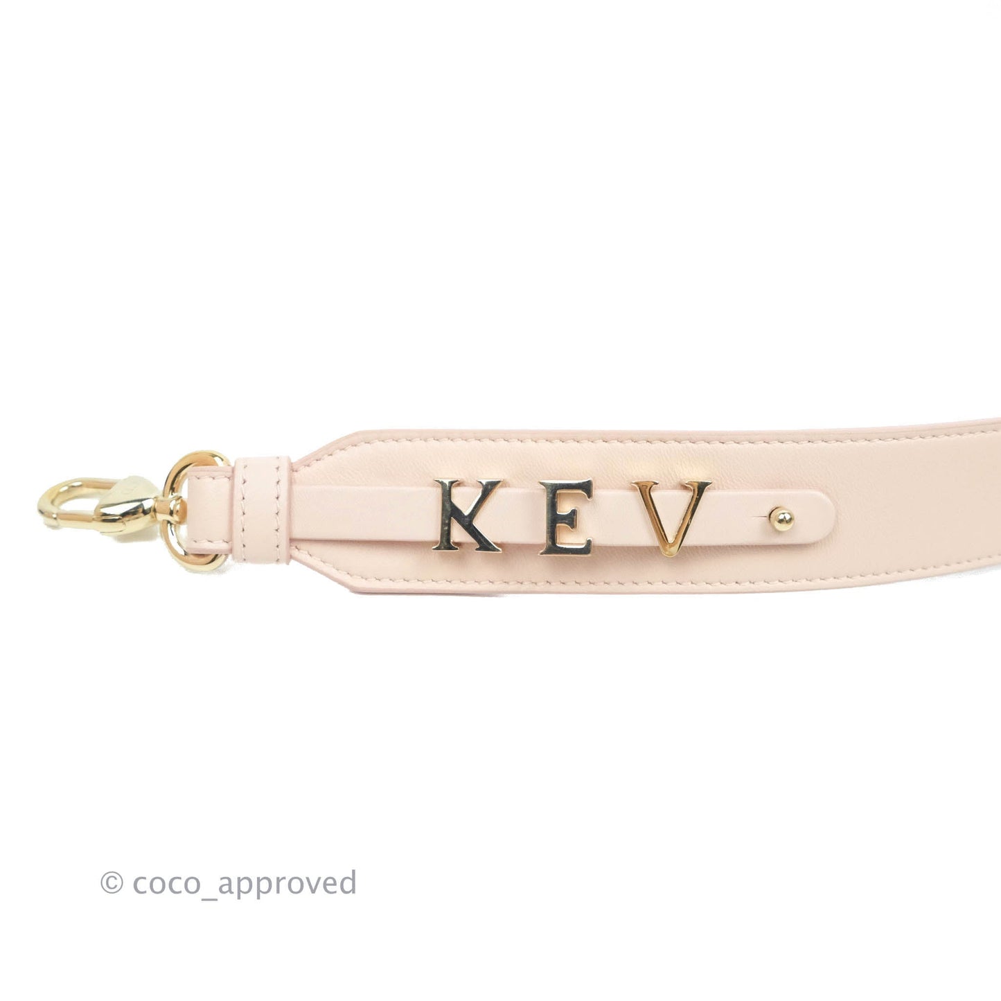 Christian Dior Lambskin My ABCDior Lady Dior Pale Pink Gold Hardware