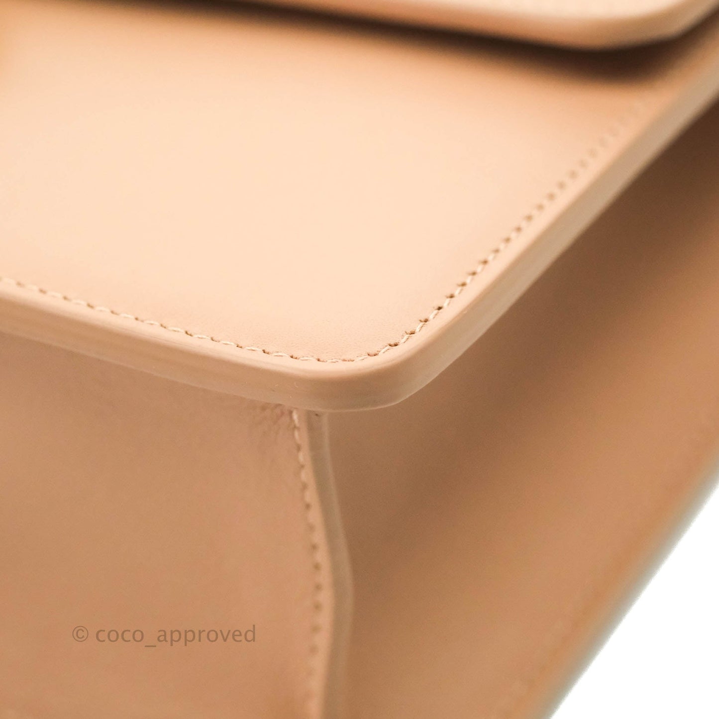 Christian Dior 30 Montaigne Bag Rose Beige Calfskin Gold Hardware