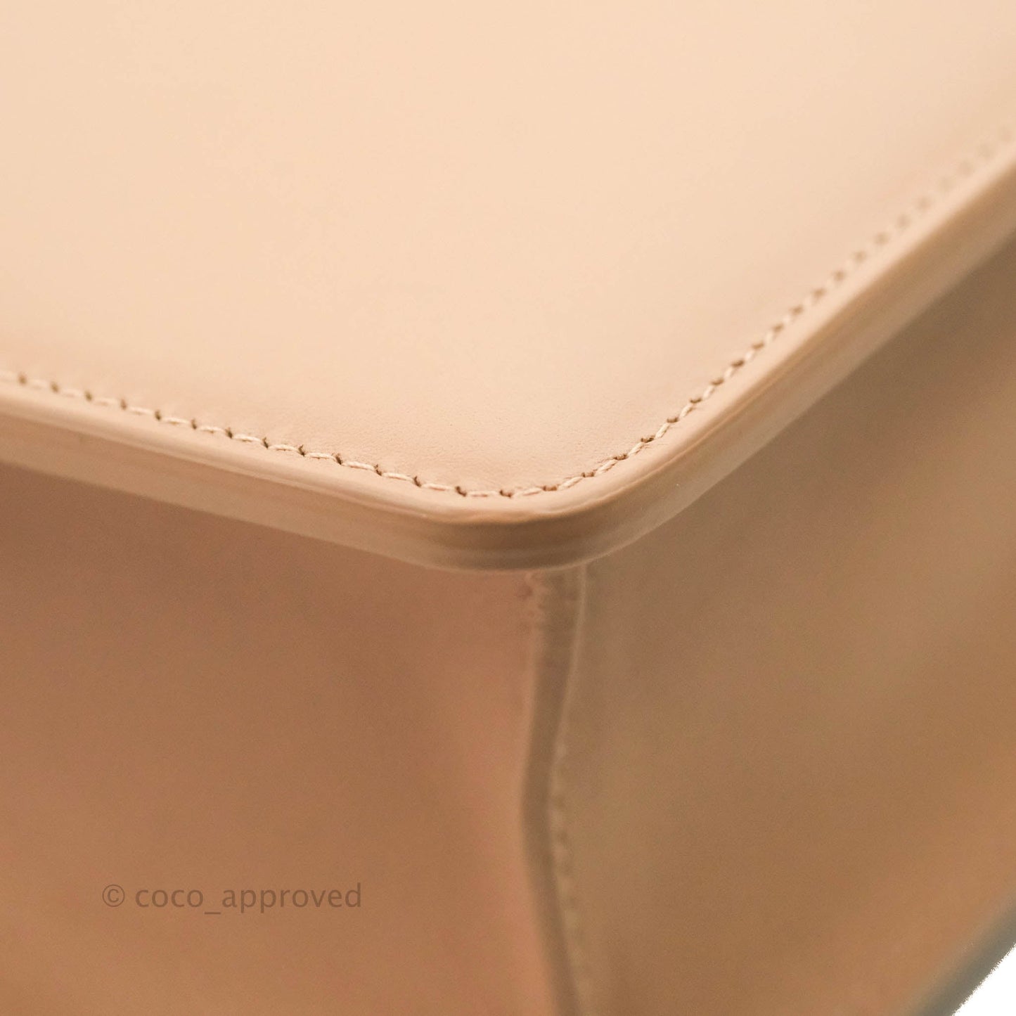Christian Dior 30 Montaigne Bag Rose Beige Calfskin Gold Hardware