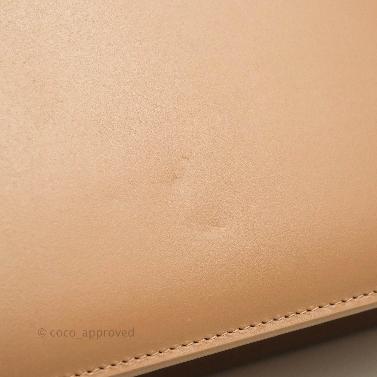 Christian Dior 30 Montaigne Bag Rose Beige Calfskin Gold Hardware