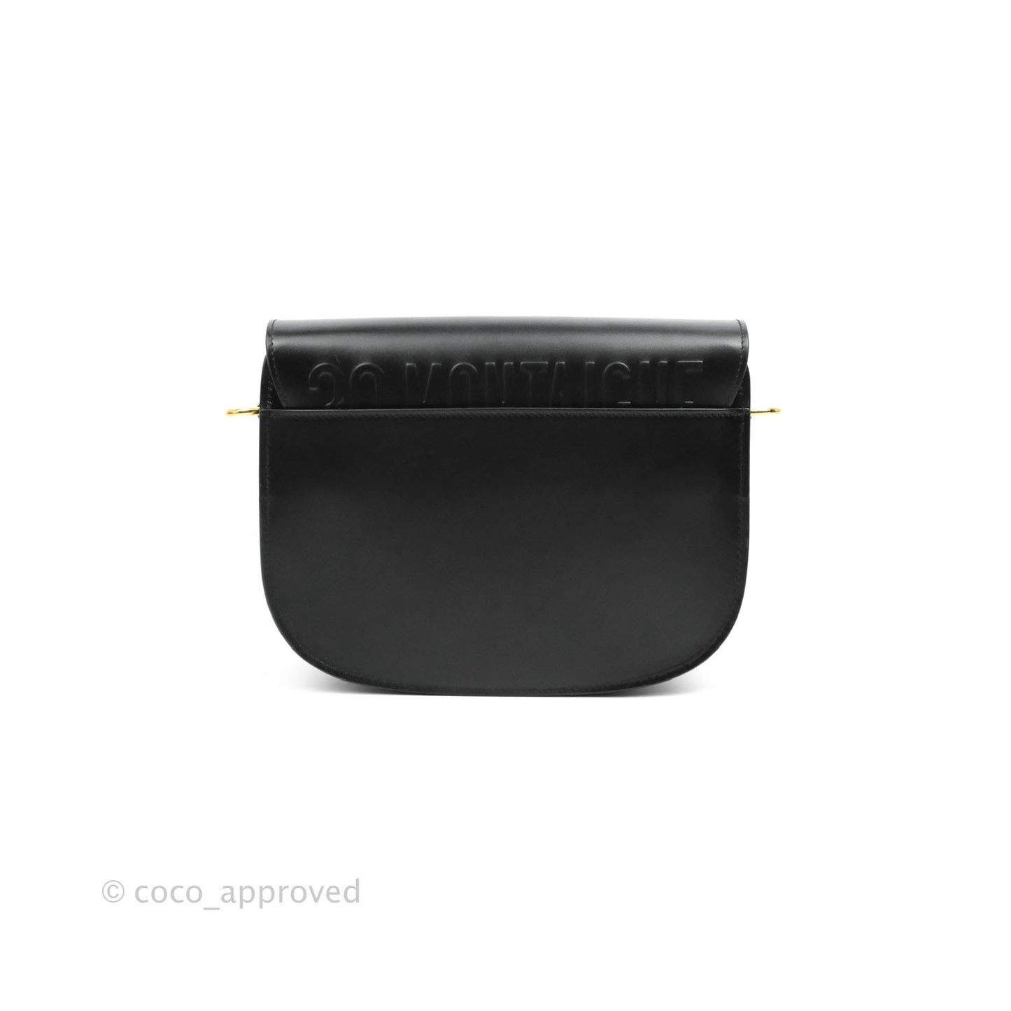 Dior Medium Bobby Bag Black Calfskin Gold Hardware