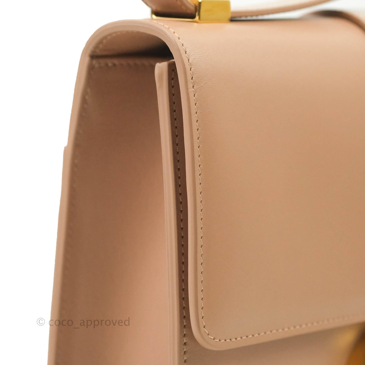 Christian Dior 30 Montaigne Bag Rose Beige Calfskin Gold Hardware