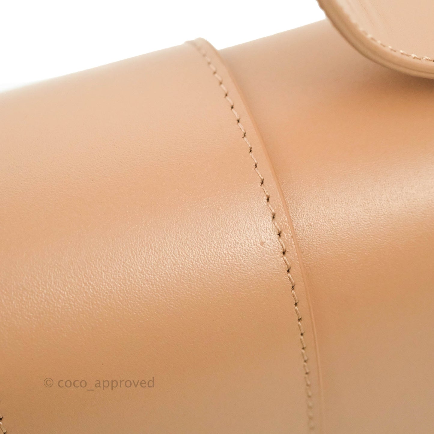 Christian Dior 30 Montaigne Bag Rose Beige Calfskin Gold Hardware