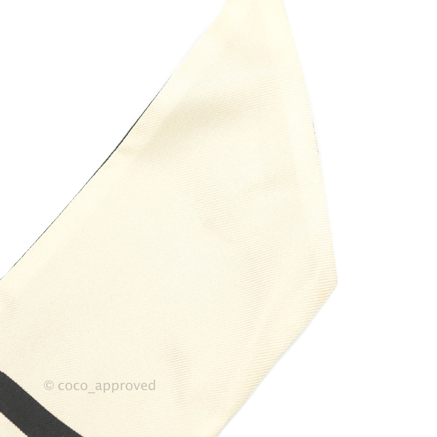 Christian Dior Silk 30 Montagigne Mitzah Scarf Black White