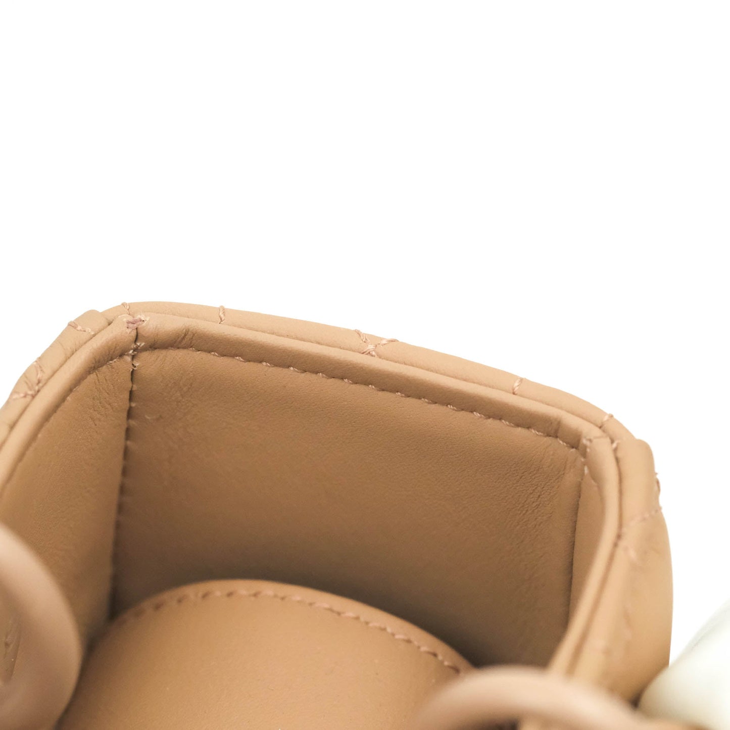 Christian Dior Lambskin My ABCDior Lady Dior Matte Dark Beige Matte Hardware