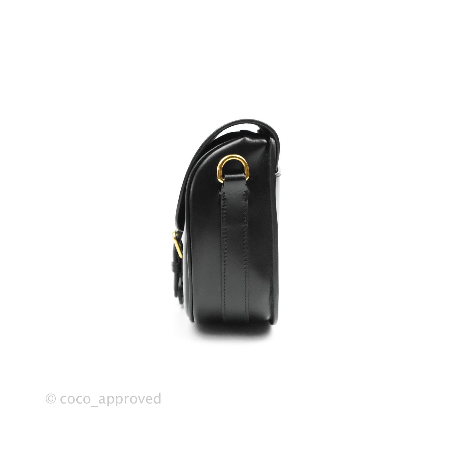 Dior Medium Bobby Bag Black Calfskin Gold Hardware