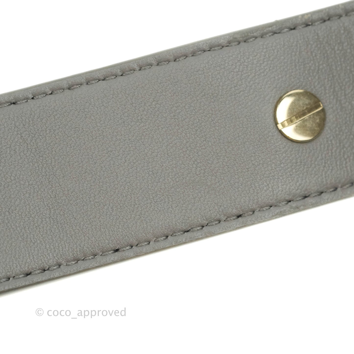 Christian Dior Lambskin My ABCDior Lady Dior Grey Gold Hardware