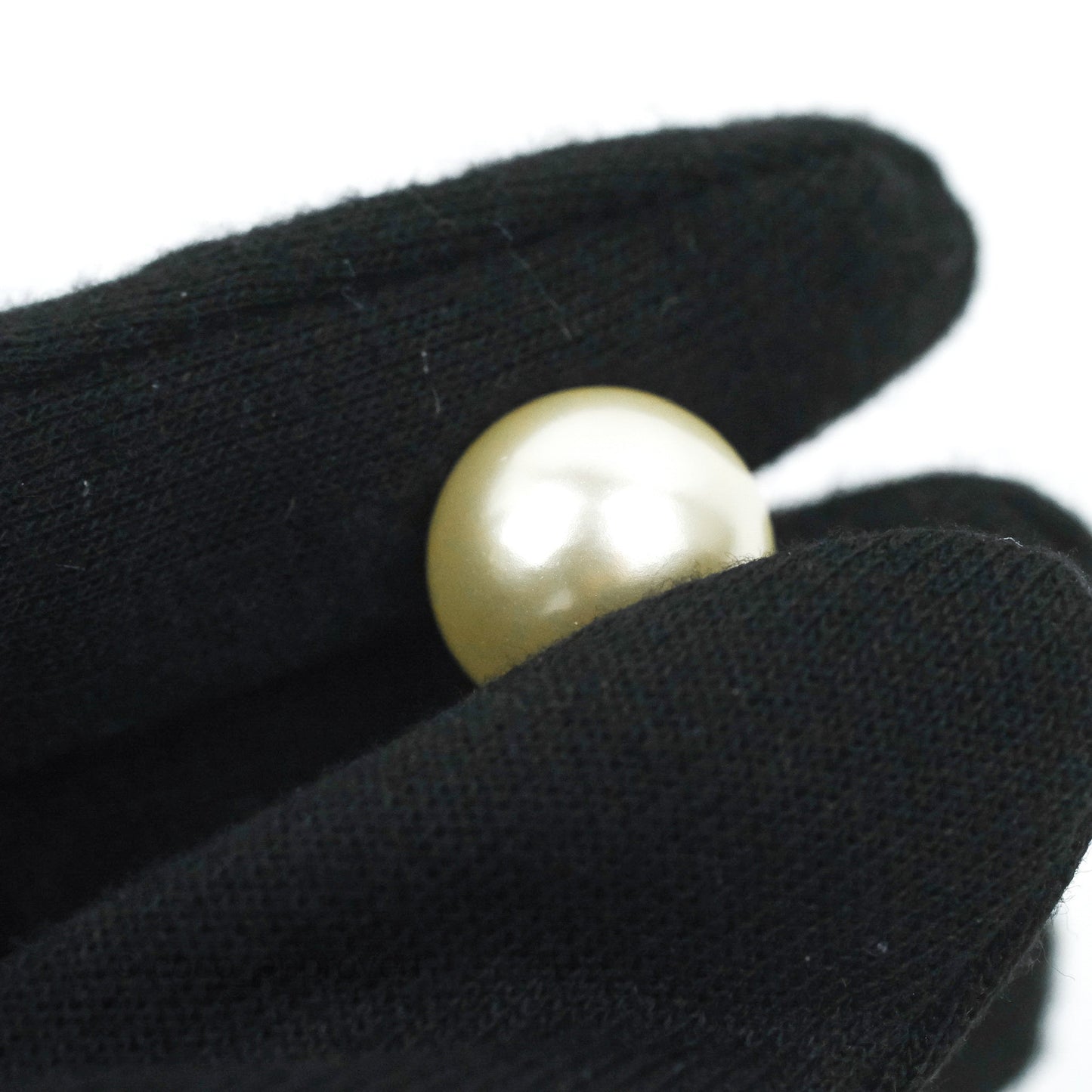 Christian Dior Pearl Tribales 'CD' & Star Drop Earrings Gold Tone