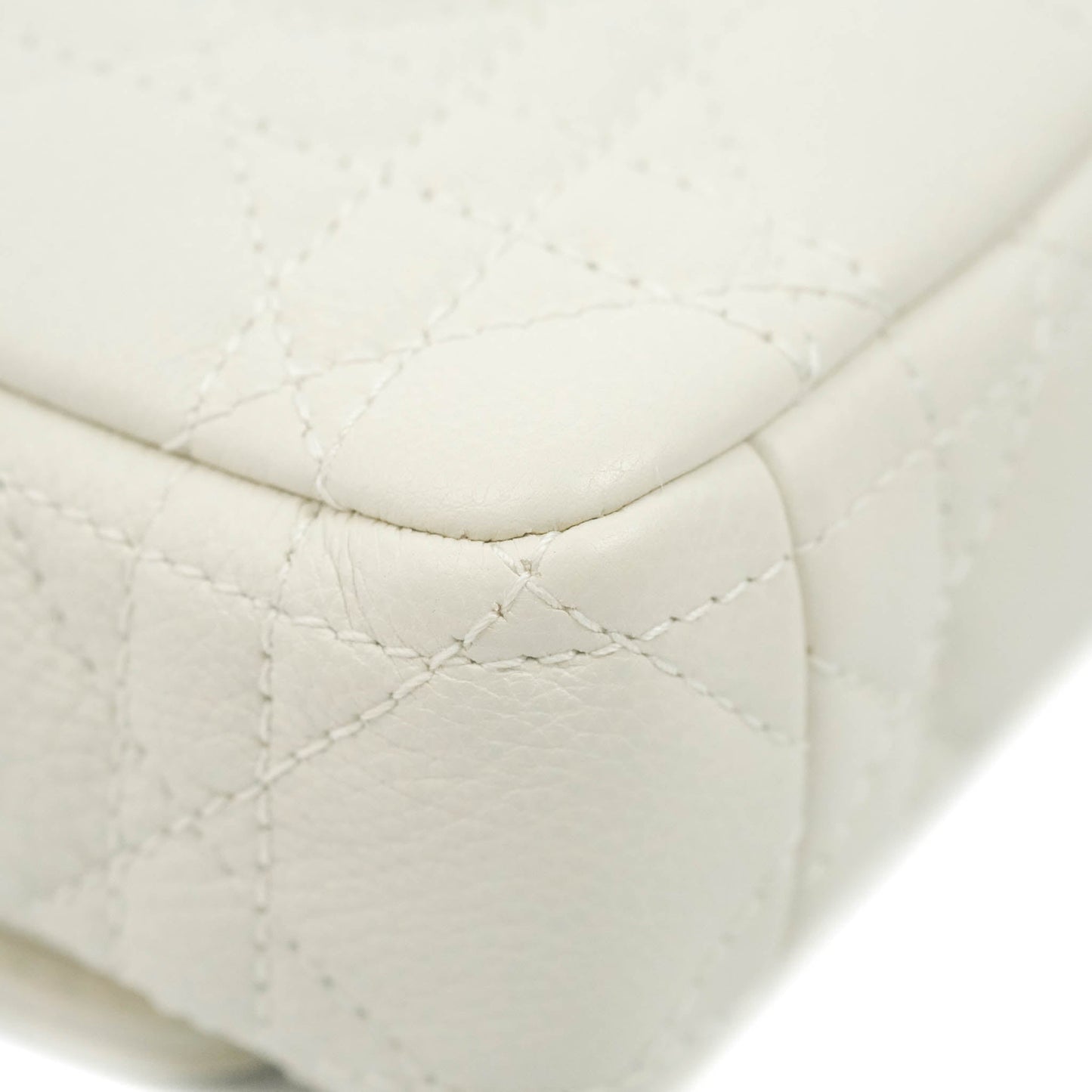 Dior Caro Pouch with Chain Latte Supple Cannage Calfskin