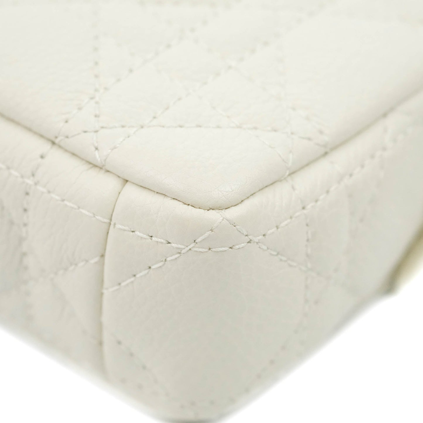 Dior Caro Pouch with Chain Latte Supple Cannage Calfskin