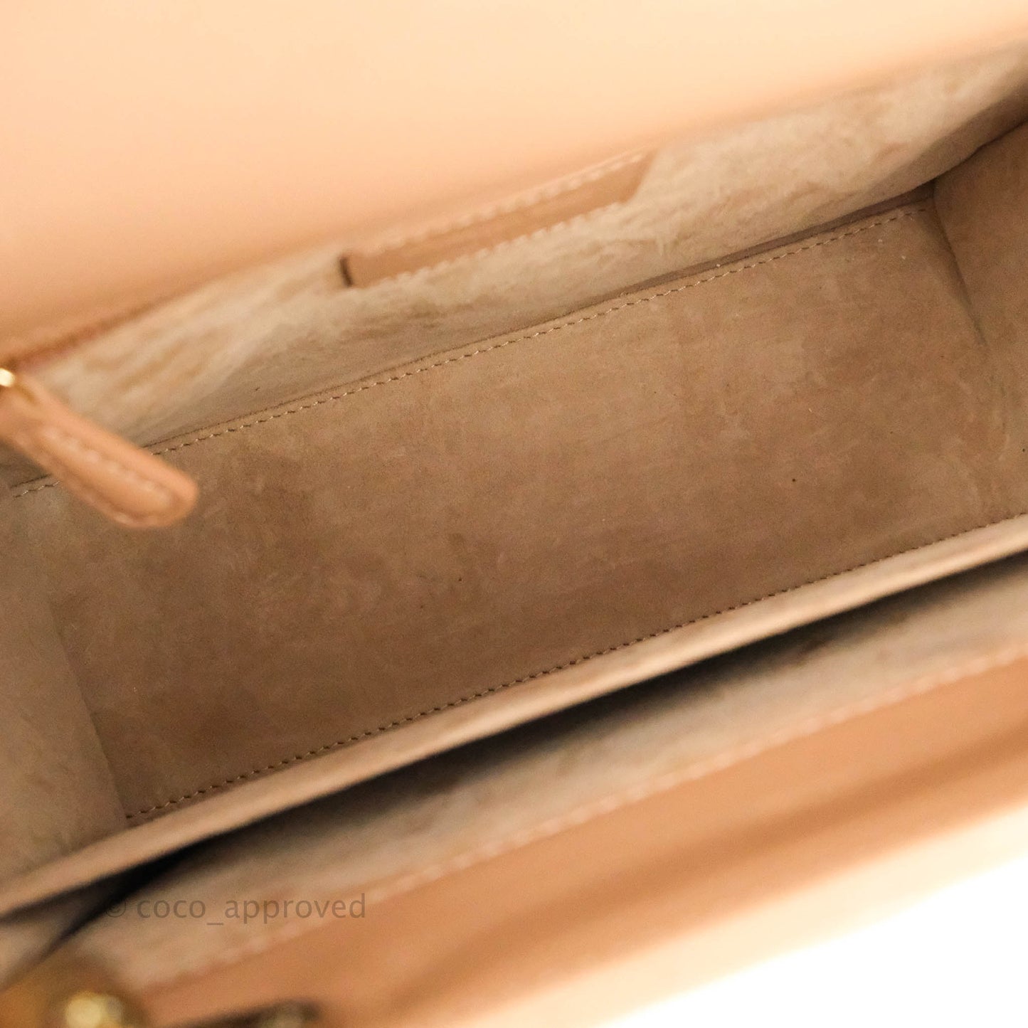 Christian Dior Medium Lady Dior Blush Patent Gold Hardware