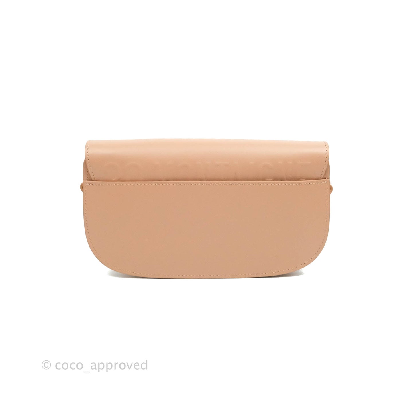 Christian Dior East West Bobby Bag Box Calfskin Beige Gold Hardware