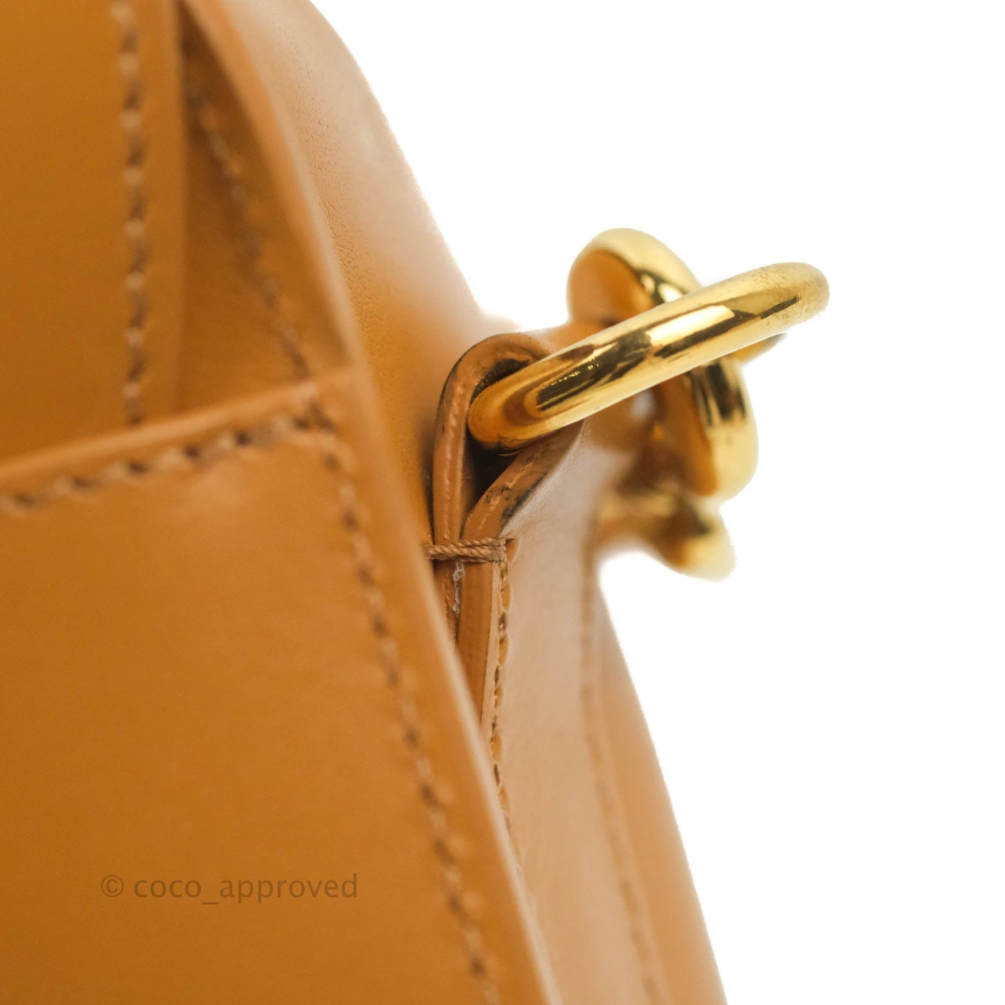Dior Medium Bobby Bag Camel Calfskin Gold Hardware