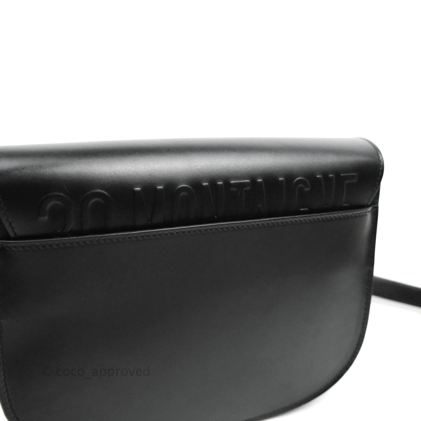 Dior Medium Bobby Bag Black Calfskin Gold Hardware