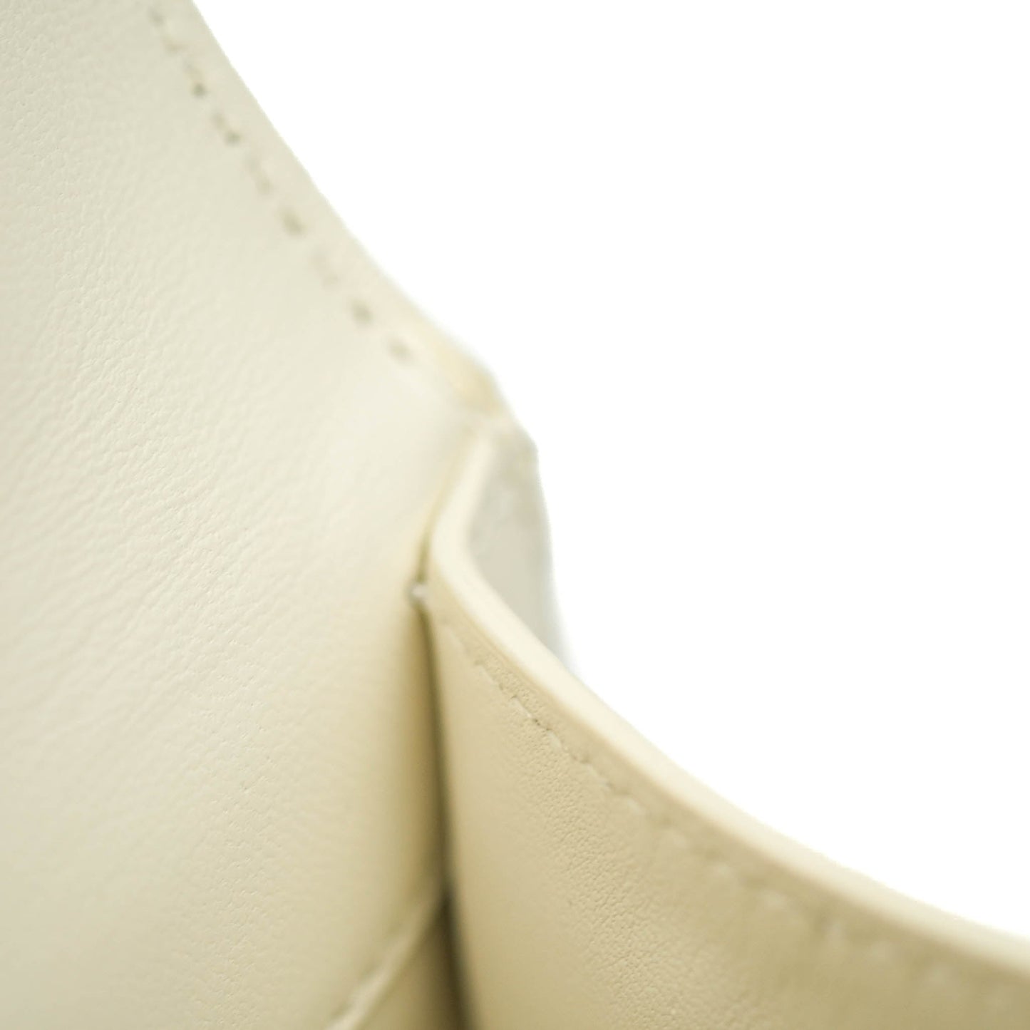 Dior Montaigne 30 Ivory Box Calfskin Gold Hardware