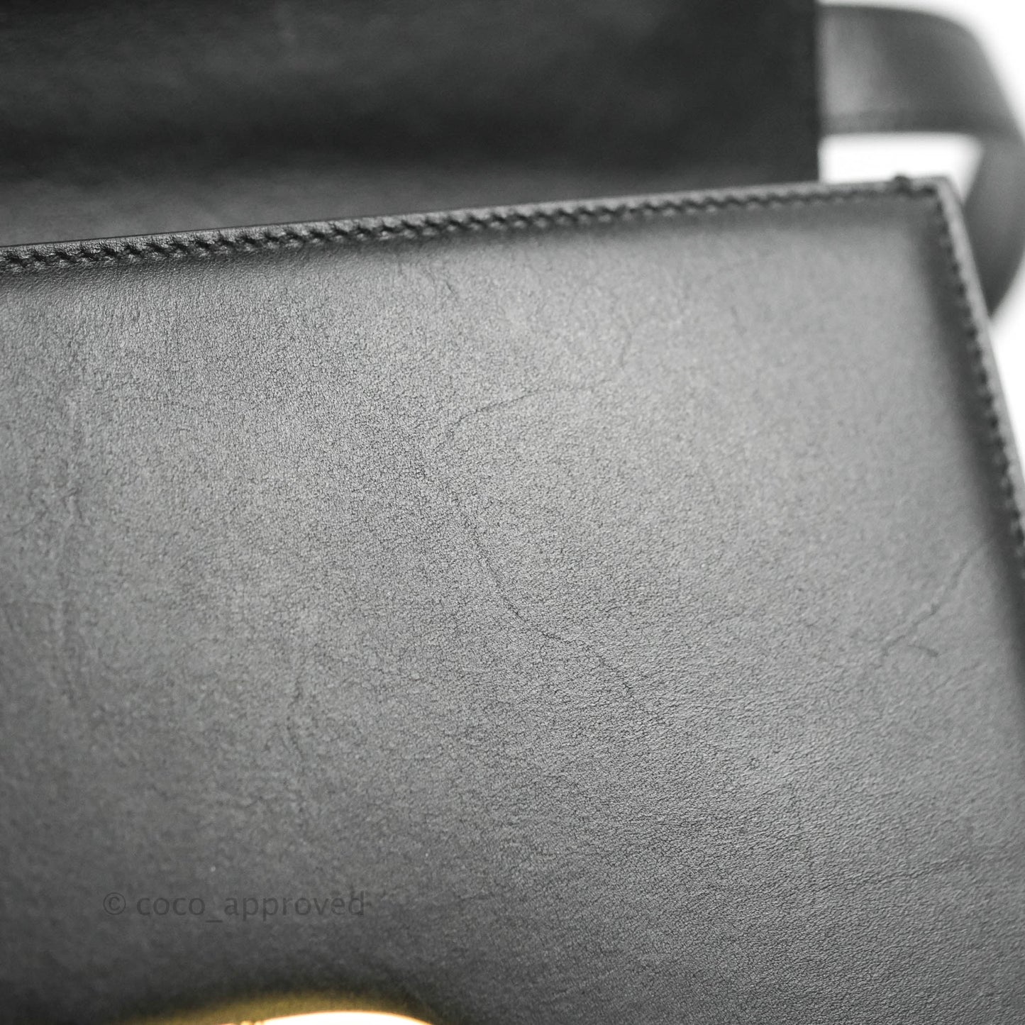 Dior 30 Montaigne Bag Black Calfskin Gold Hardware