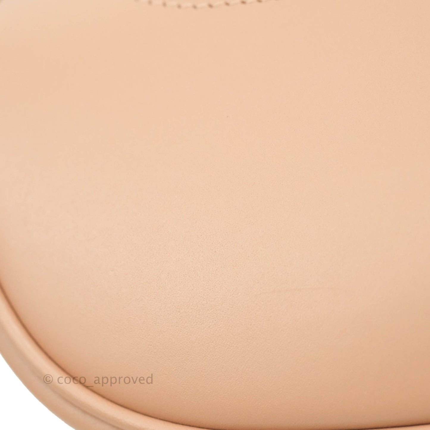 Christian Dior East West Bobby Bag Box Calfskin Beige Gold Hardware