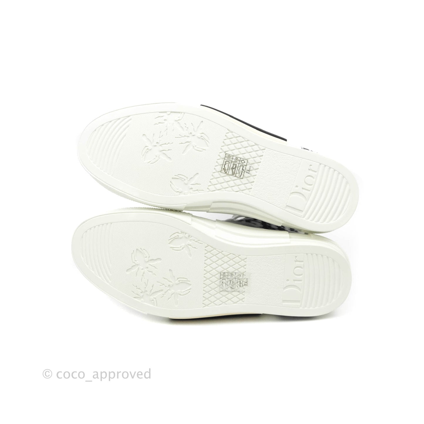 Christian Dior B23 Black Oblique High-Top Sneakers