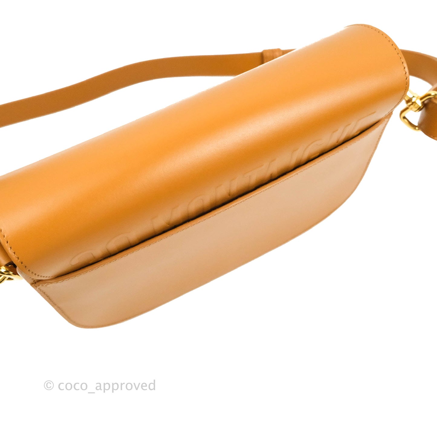 Dior Medium Bobby Bag Camel Calfskin Gold Hardware