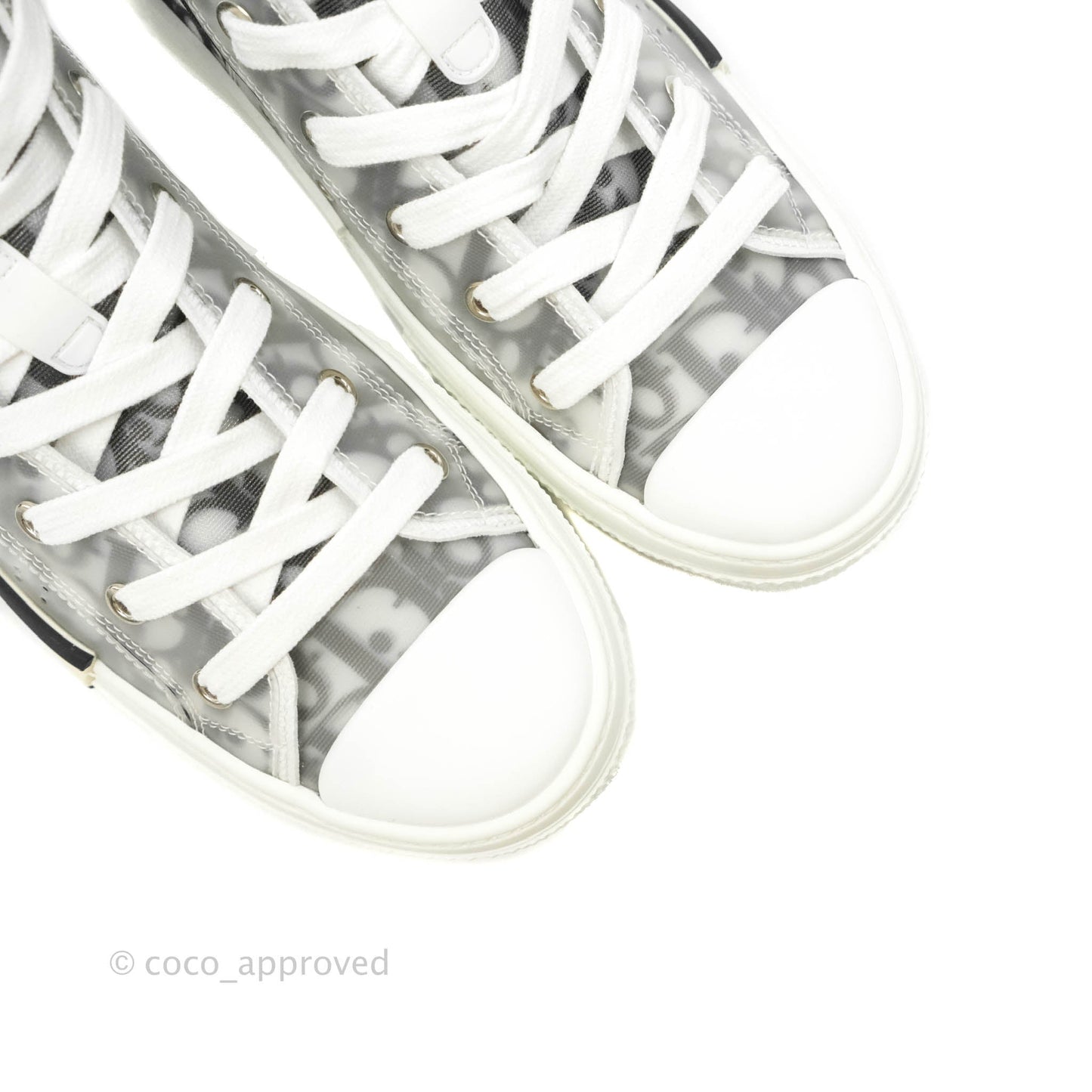 Christian Dior B23 Black Oblique High-Top Sneakers