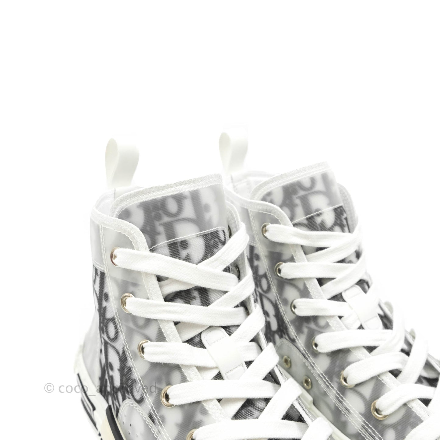 Christian Dior B23 Black Oblique High-Top Sneakers