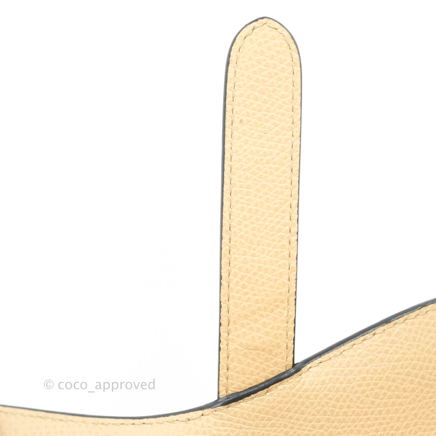 Christian Dior Mini Saddle Bag Beige Grained Calfskin Gold Hardware With Strap