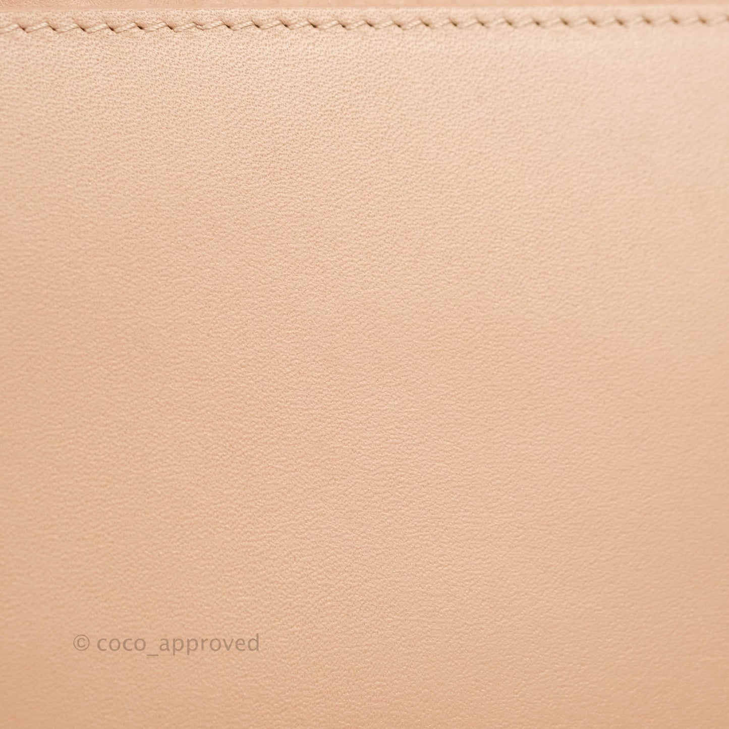 Christian Dior East West Bobby Bag Box Calfskin Beige Gold Hardware