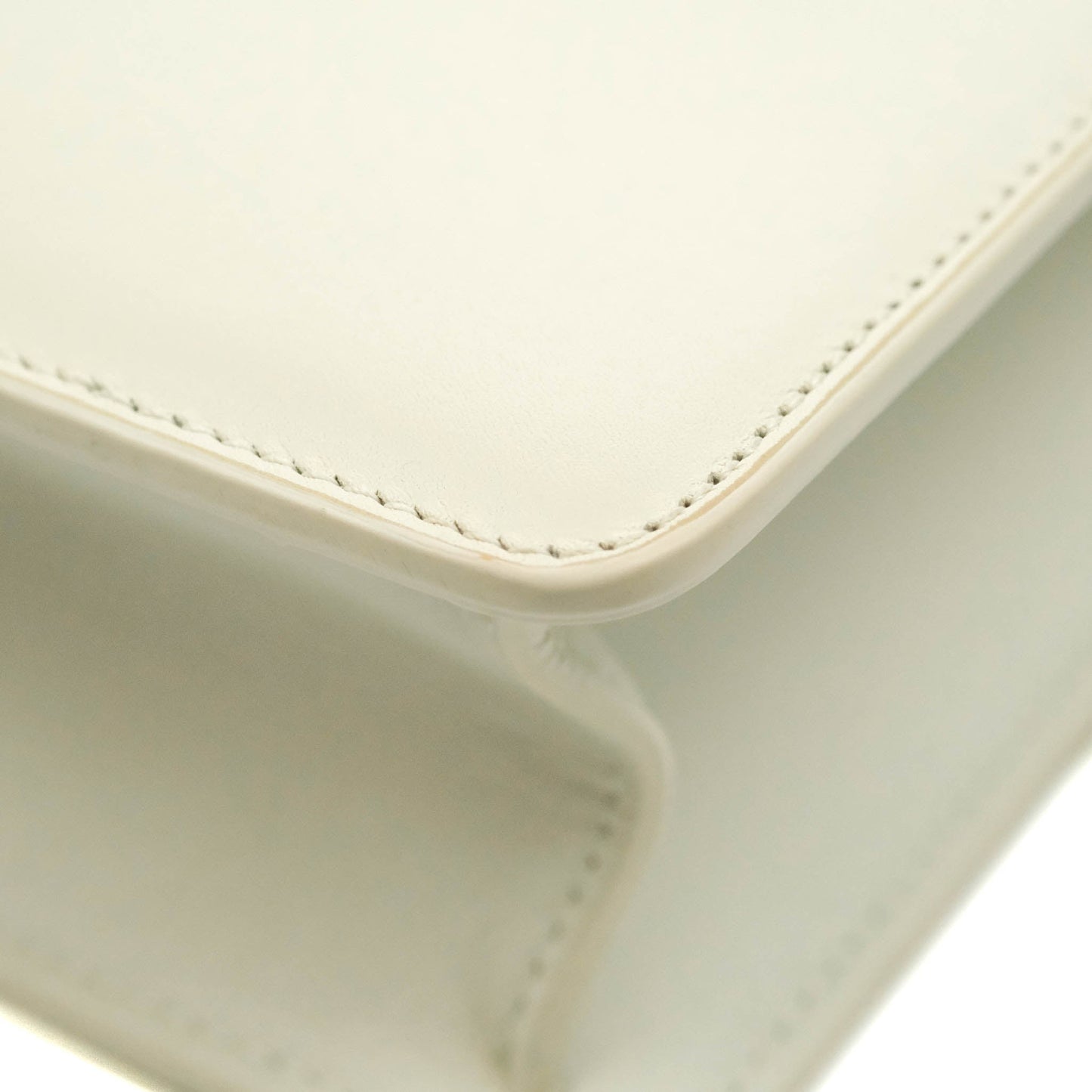 Dior Montaigne 30 Ivory Box Calfskin Gold Hardware