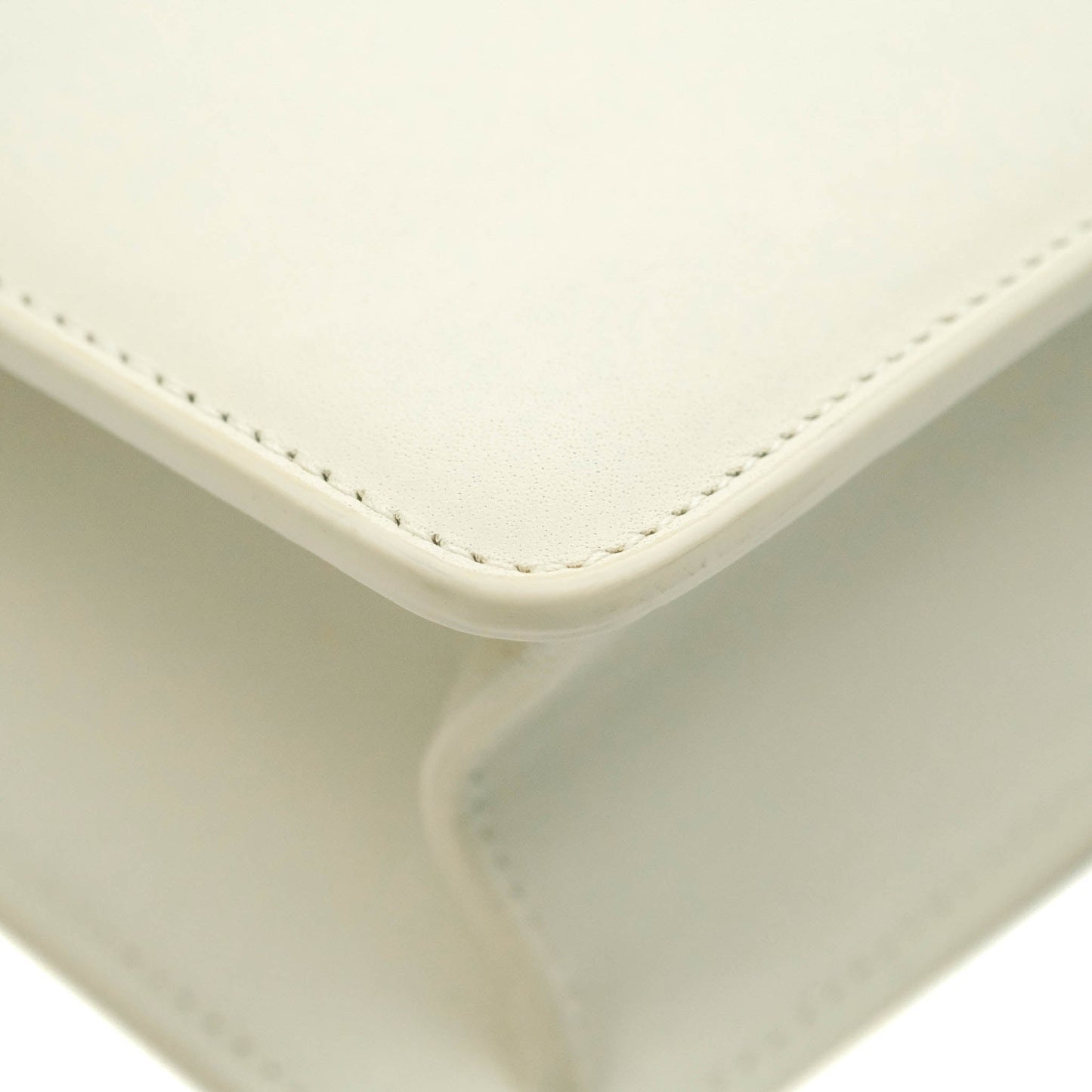 Dior Montaigne 30 Ivory Box Calfskin Gold Hardware