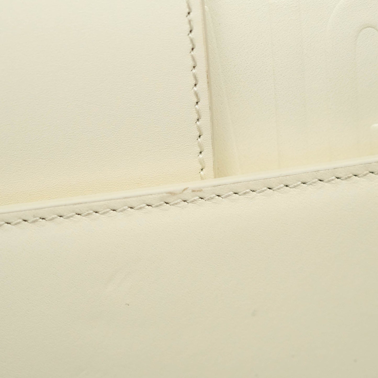 Dior Montaigne 30 Ivory Box Calfskin Gold Hardware