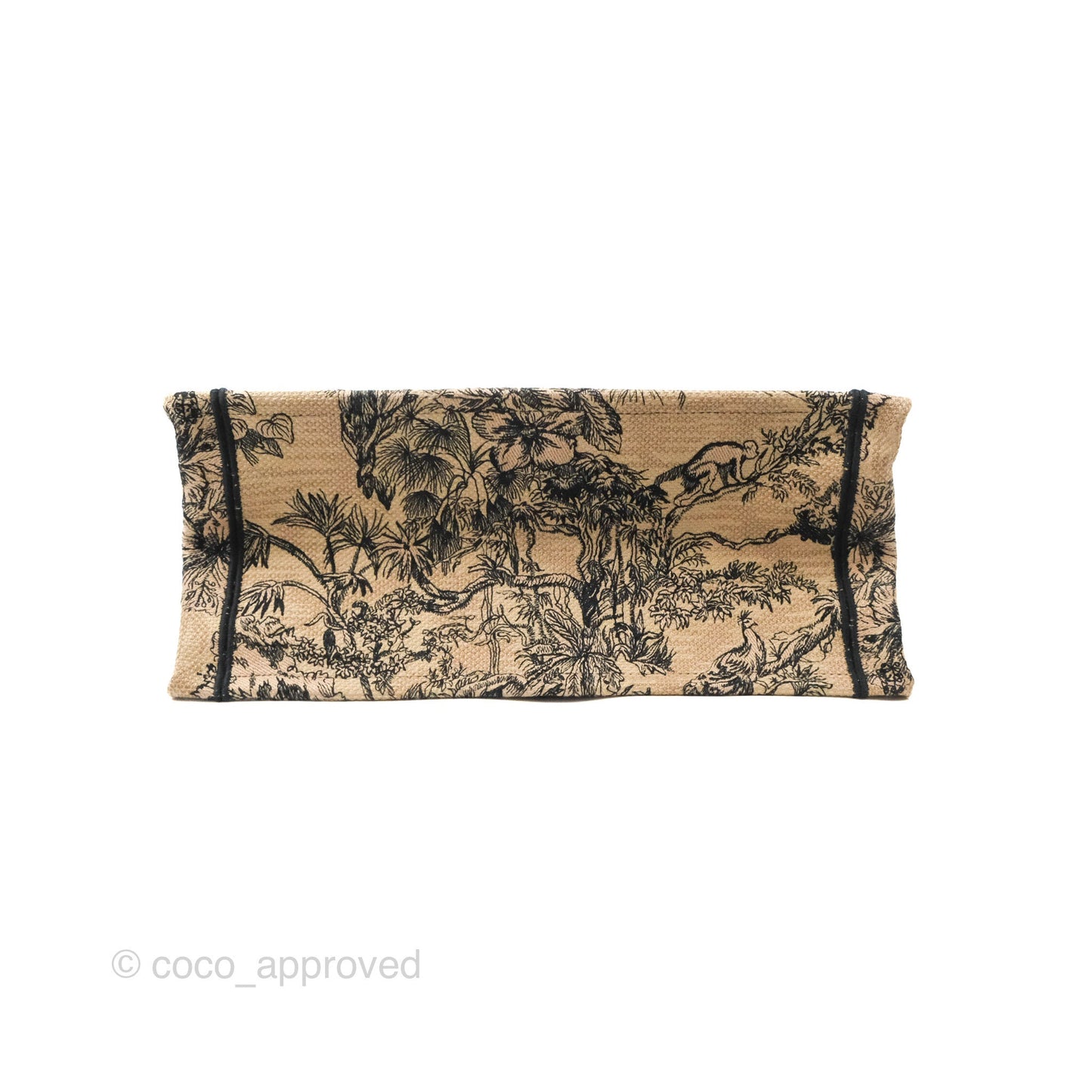 Dior Medium Book Tote Beige Multicolor Toile de Jouy Voyage Embroidery