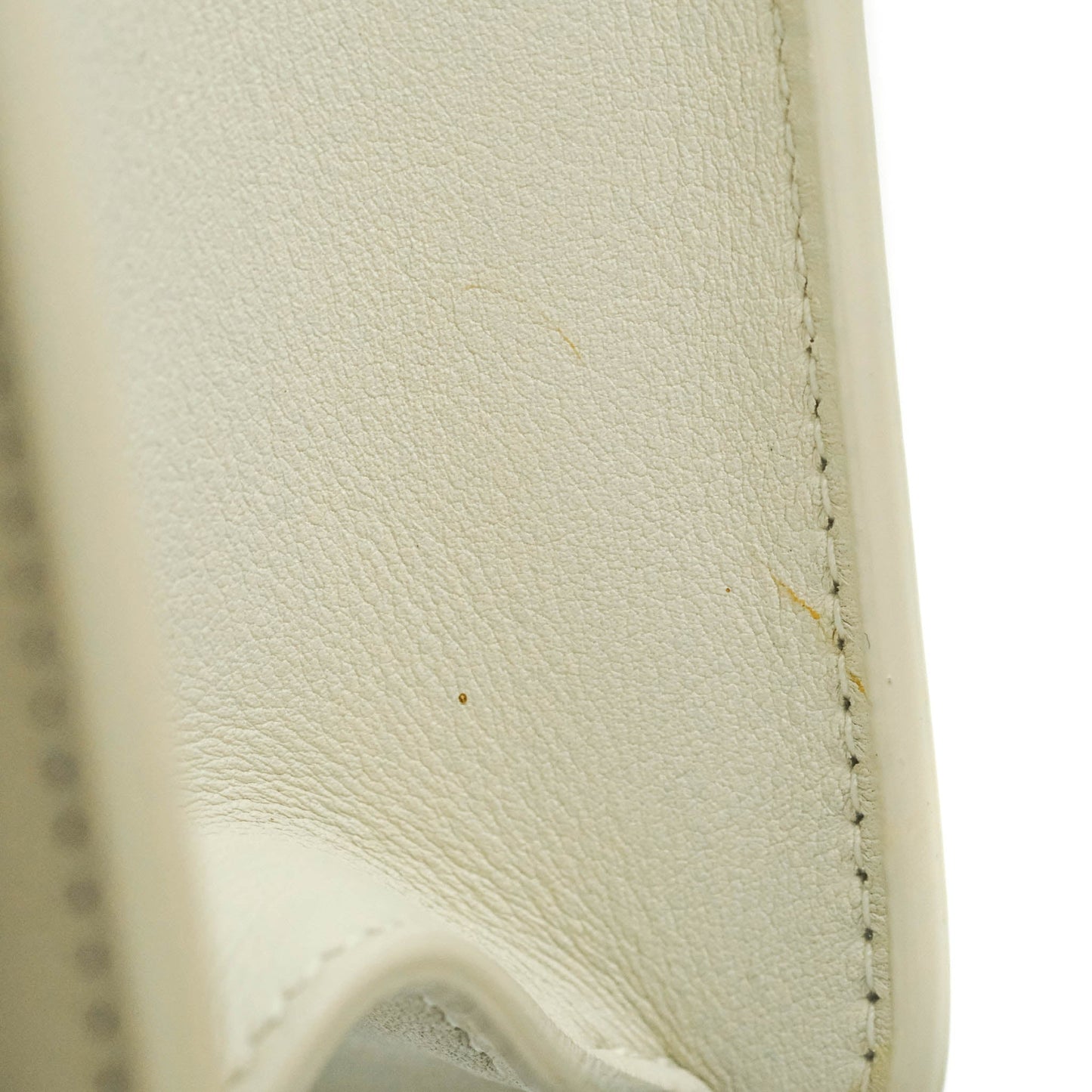 Dior Montaigne 30 Ivory Box Calfskin Gold Hardware