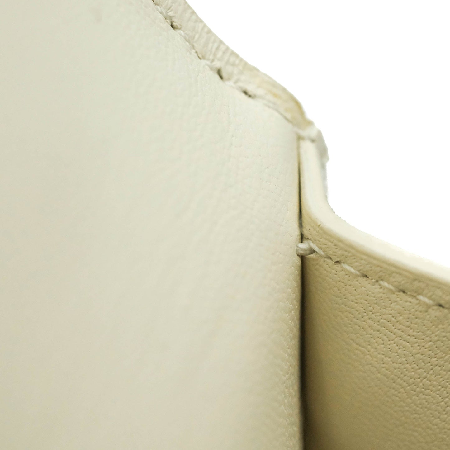 Dior Montaigne 30 Ivory Box Calfskin Gold Hardware