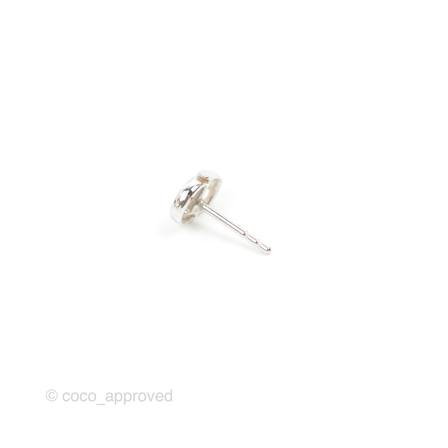 Dior Pearl Secret Cannage Mise En Dior Tribales Earrings Silver Tone