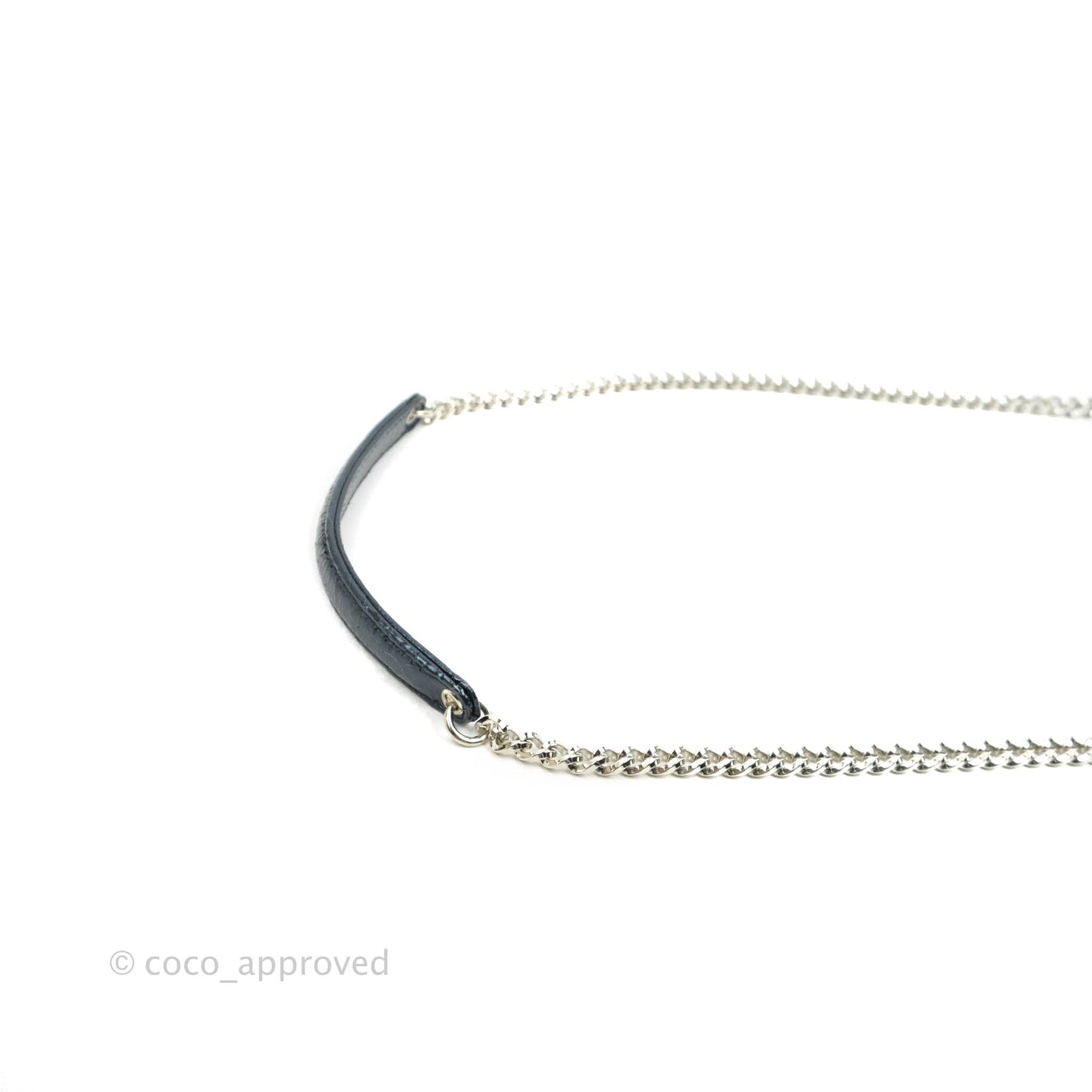 Christian Dior Miss Dior WOC Cannage Metallic Blue Silver Hardware