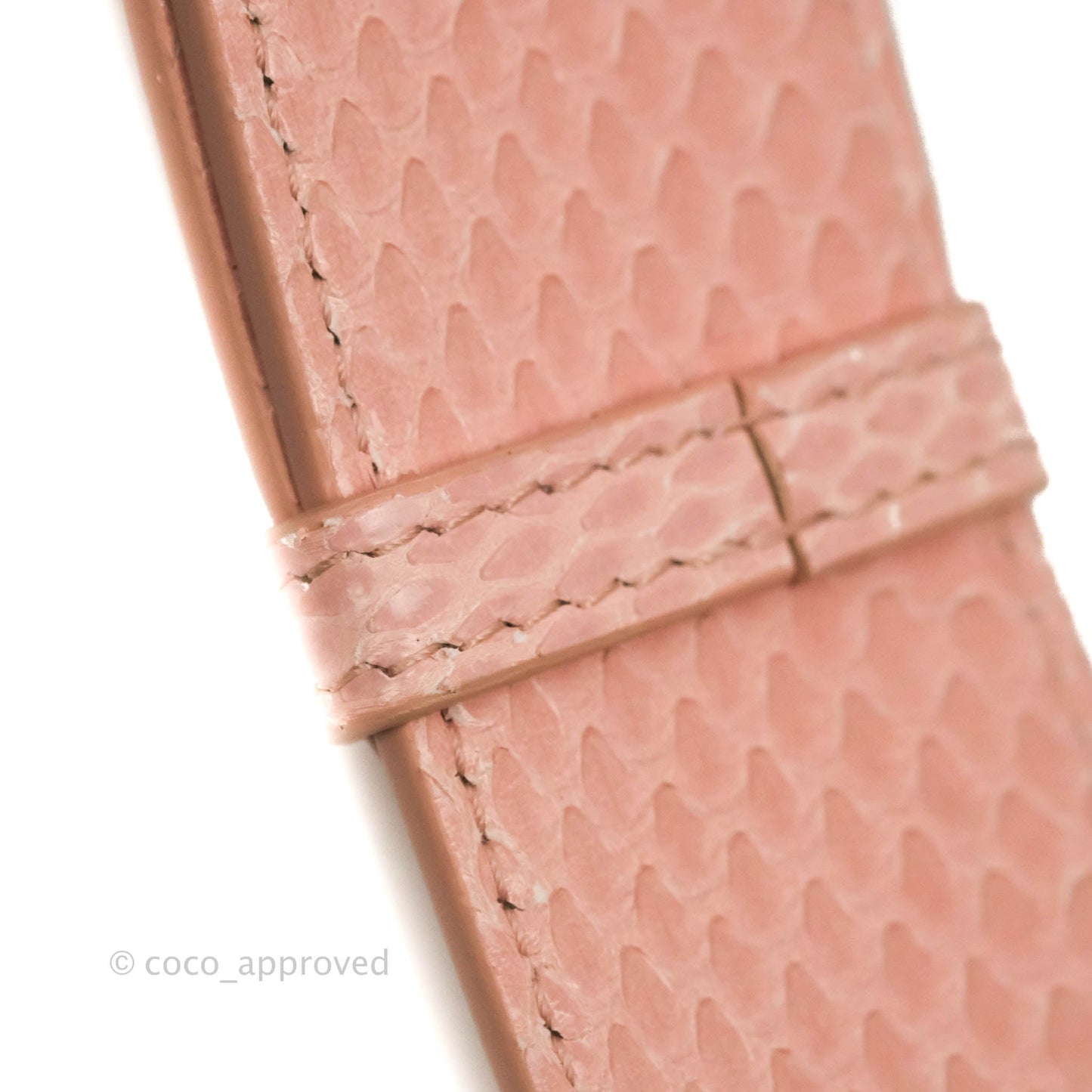 Christian Dior 30 Montaigne Box Bag Python Rose Des Vents